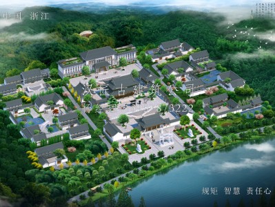 昆明寺庙古建筑总体布局设计图